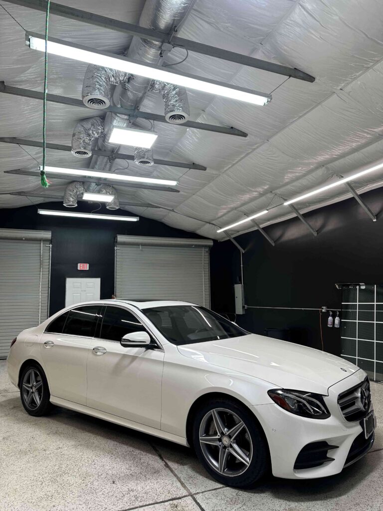 2017 Mercedes E300 After NVS Customs - Window Tinting