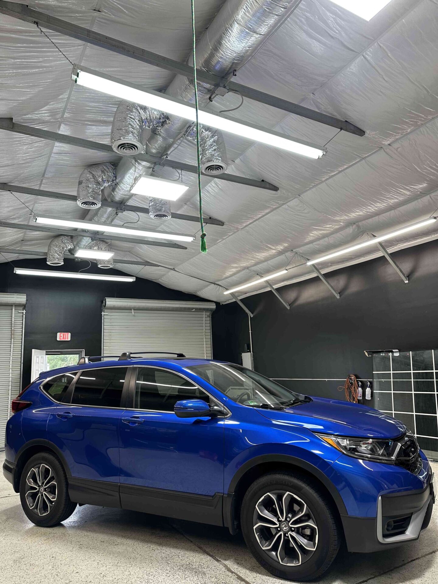 2021 Honda Crv Before Carbon Window Tinting