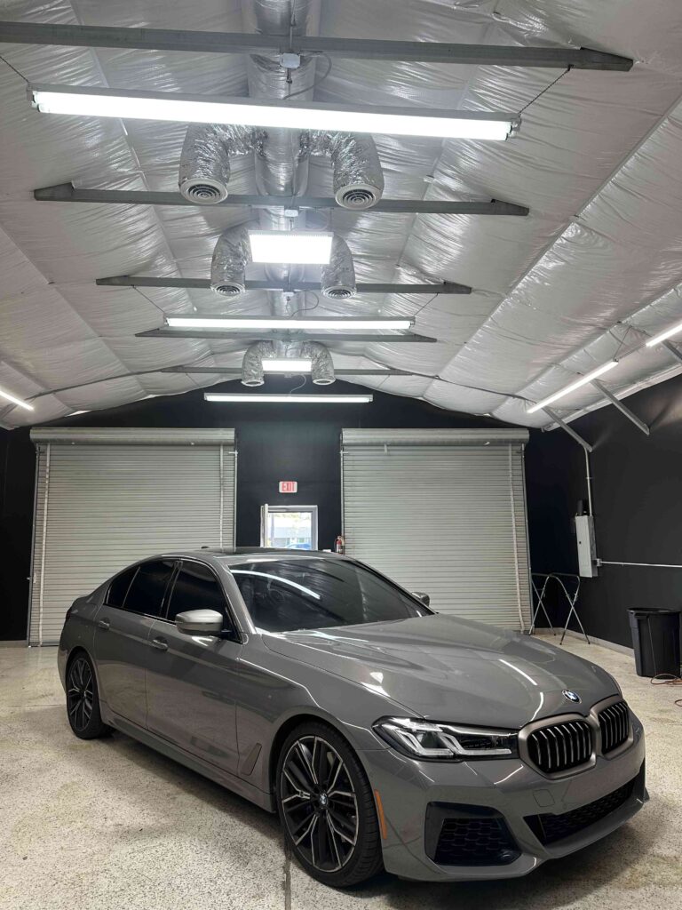 2022 BMW M550i After Carbon Window Tinting