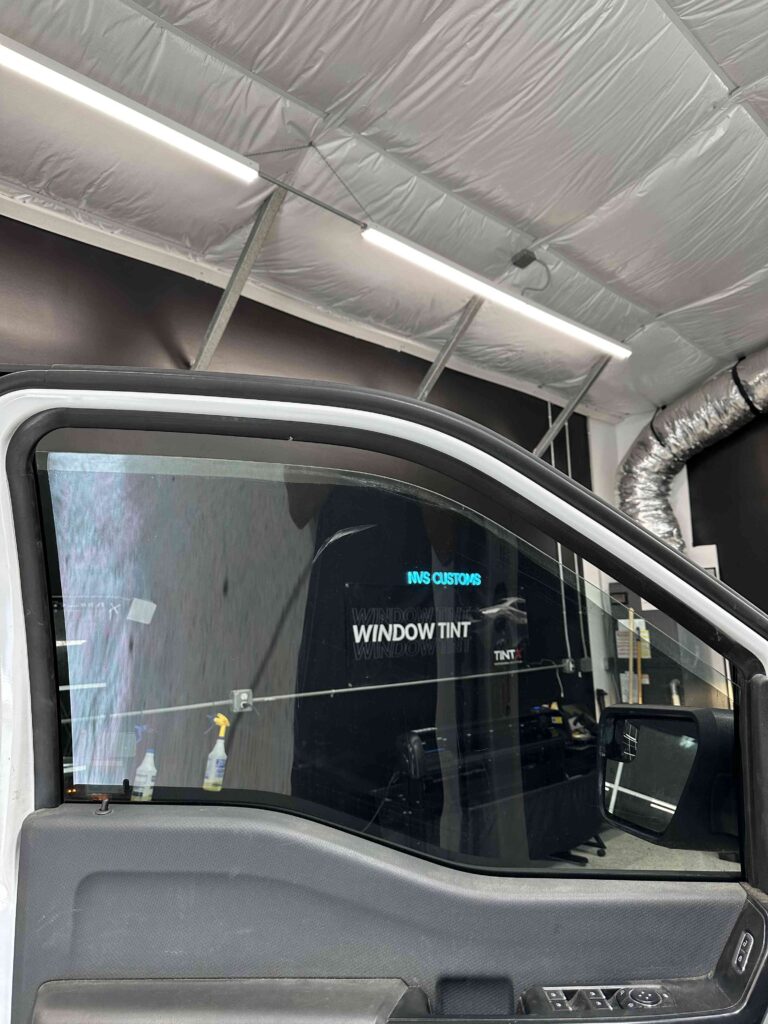 2023 Ford F150 Before Ceramic Window Tinting