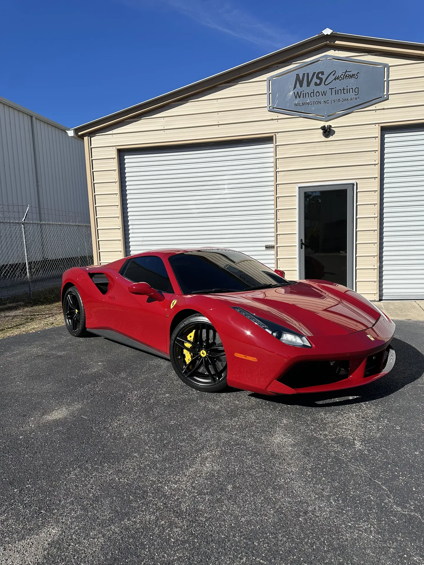 Full Car Window Tinting at NVS Customs